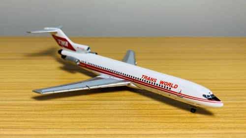 TWA 环球航空 Boeing 727-200 N12302  ACN12302 AeroClassics 1:400