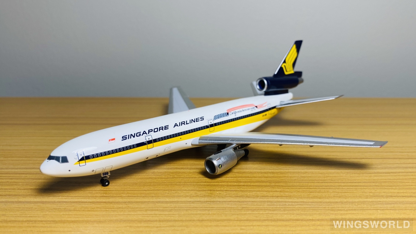 AeroClassics 1:400 AC9VSDB Singapore Airlines 新加坡航空 McDonnell Douglas DC-10 9V-SDB