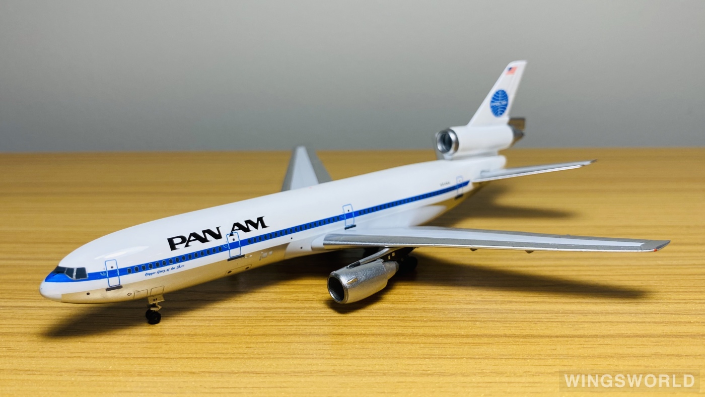 AeroClassics 1:400 PAMCN84NA Pan Am 泛美航空 McDonnell Douglas DC-10 N84NA