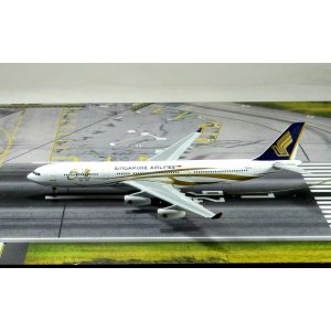 Singapore Airlines 新加坡航空 Airbus A340-300 9V-SJE 50周年 GJSIA303 Geminijets 1:400