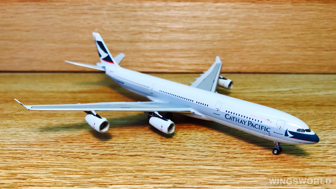 AeroClassics 1:400 ACBHXK Cathay Pacific 国泰航空 Airbus A340-300 B-HXK