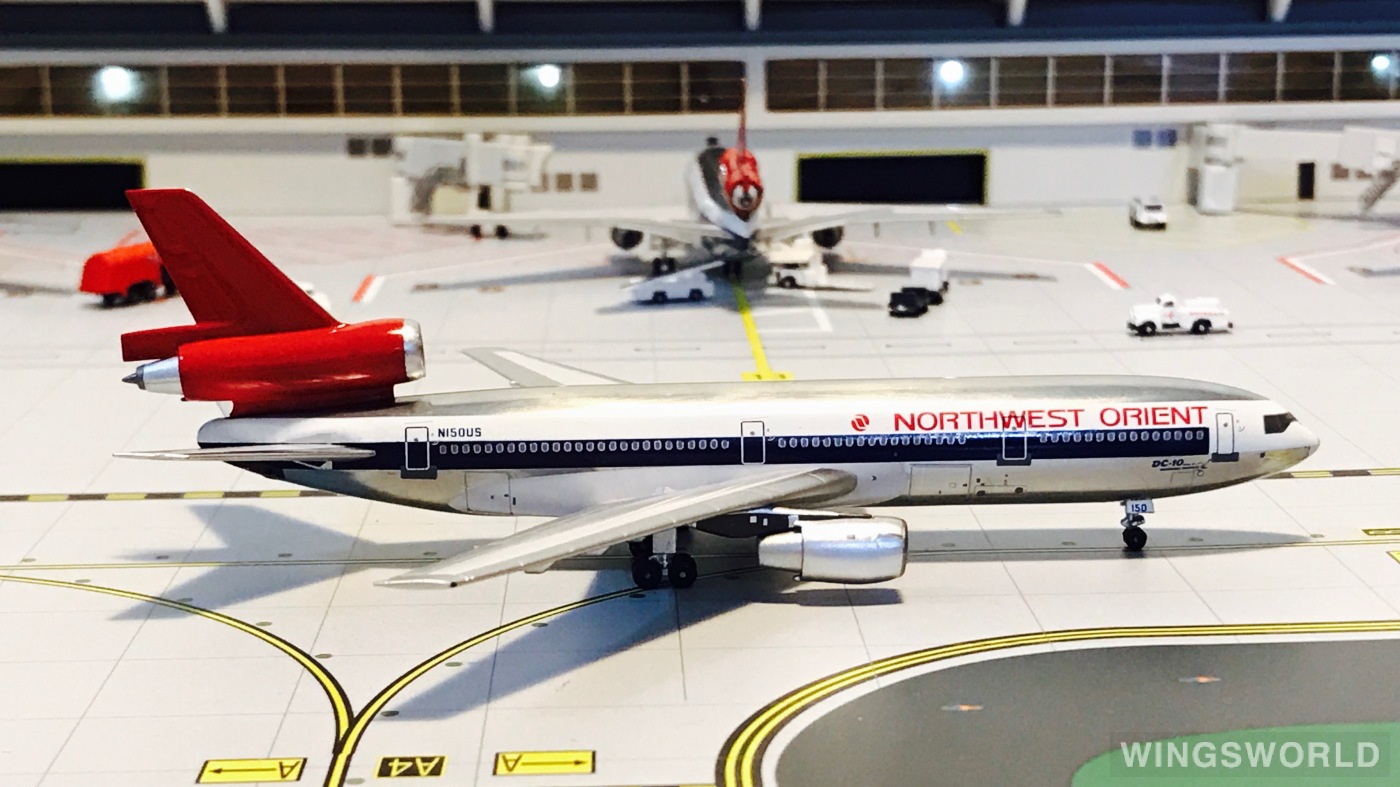 AeroClassics 1:400 ACN150US Northwest Orient 美国西北东方航空 McDonnell Douglas DC-10 N150US