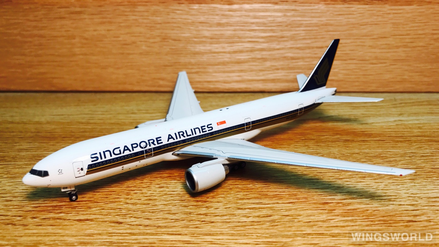 Phoenix 1:400 PH10214 Singapore Airlines 新加坡航空 Boeing 777-200 9V-SQH
