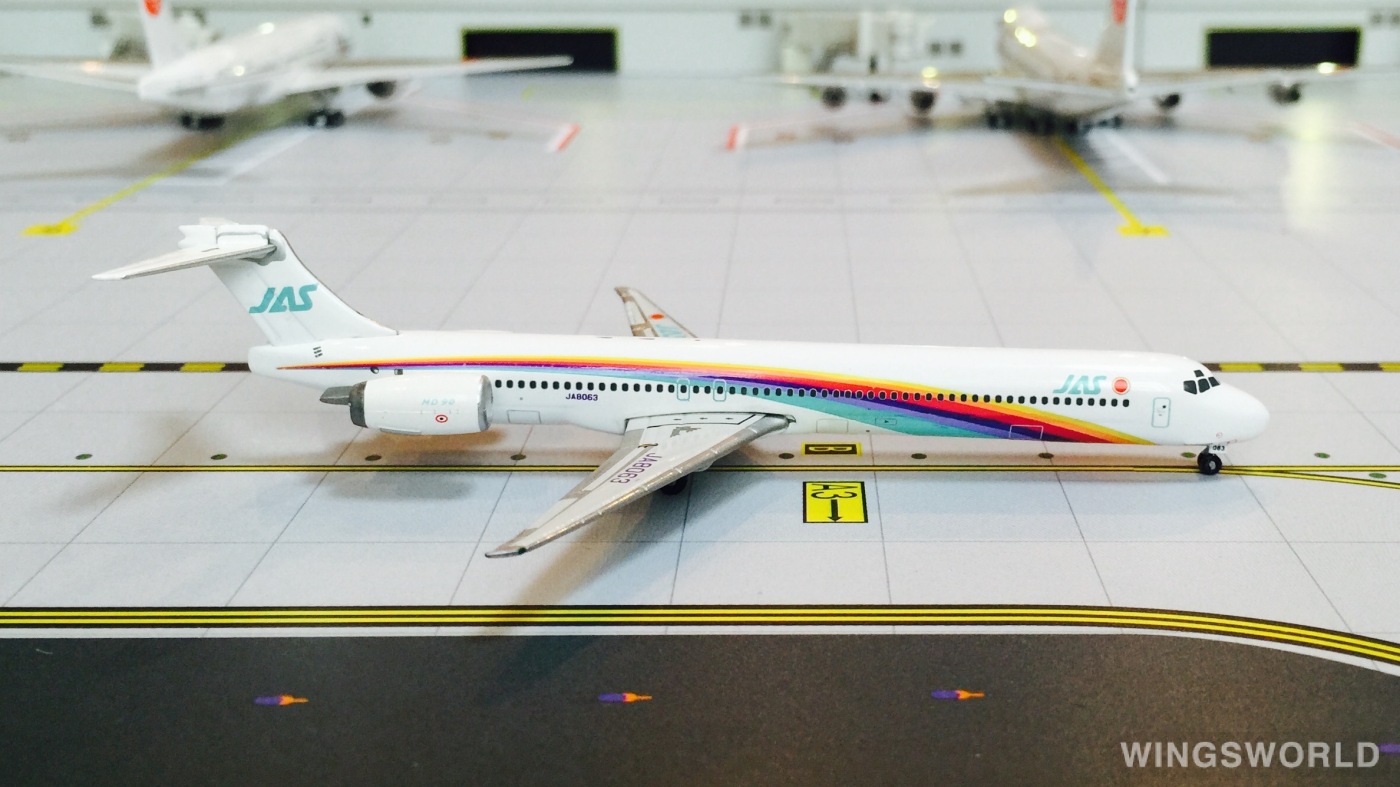 Phoenix 1:400 PH10020 JAS 日本佳速航空 McDonnell Douglas MD-90 JA8063