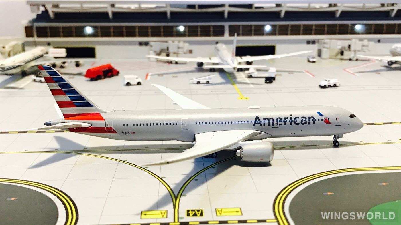 Geminijets 1:400 GJAAL1603 American Airlines 美国航空 Boeing 787-9 N820AL
