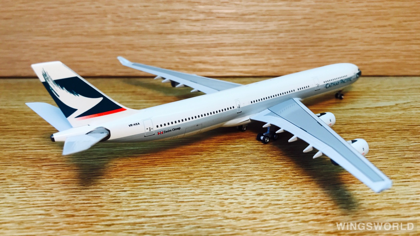 AeroClassics 1:400 ACVRHXA Cathay Pacific 国泰航空 Airbus A340-300 VR-HXA