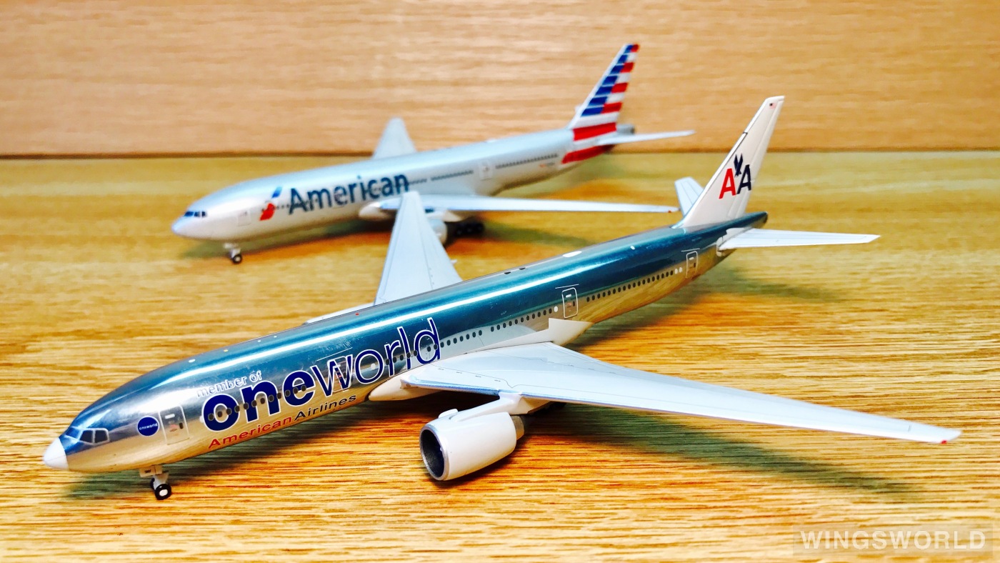 Geminijets 1:400 GJAAL943 American Airlines 美国航空 Boeing 777-200 N791AN