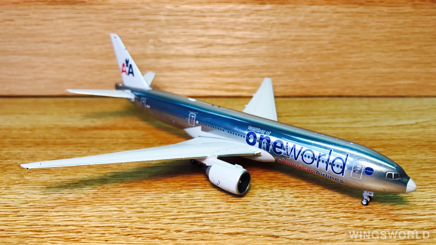 Geminijets 1:400 GJAAL943 American Airlines 美国航空 Boeing 777-200 N791AN