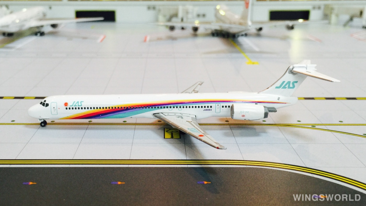Phoenix 1:400 PH10020 JAS 日本佳速航空 McDonnell Douglas MD-90 JA8063
