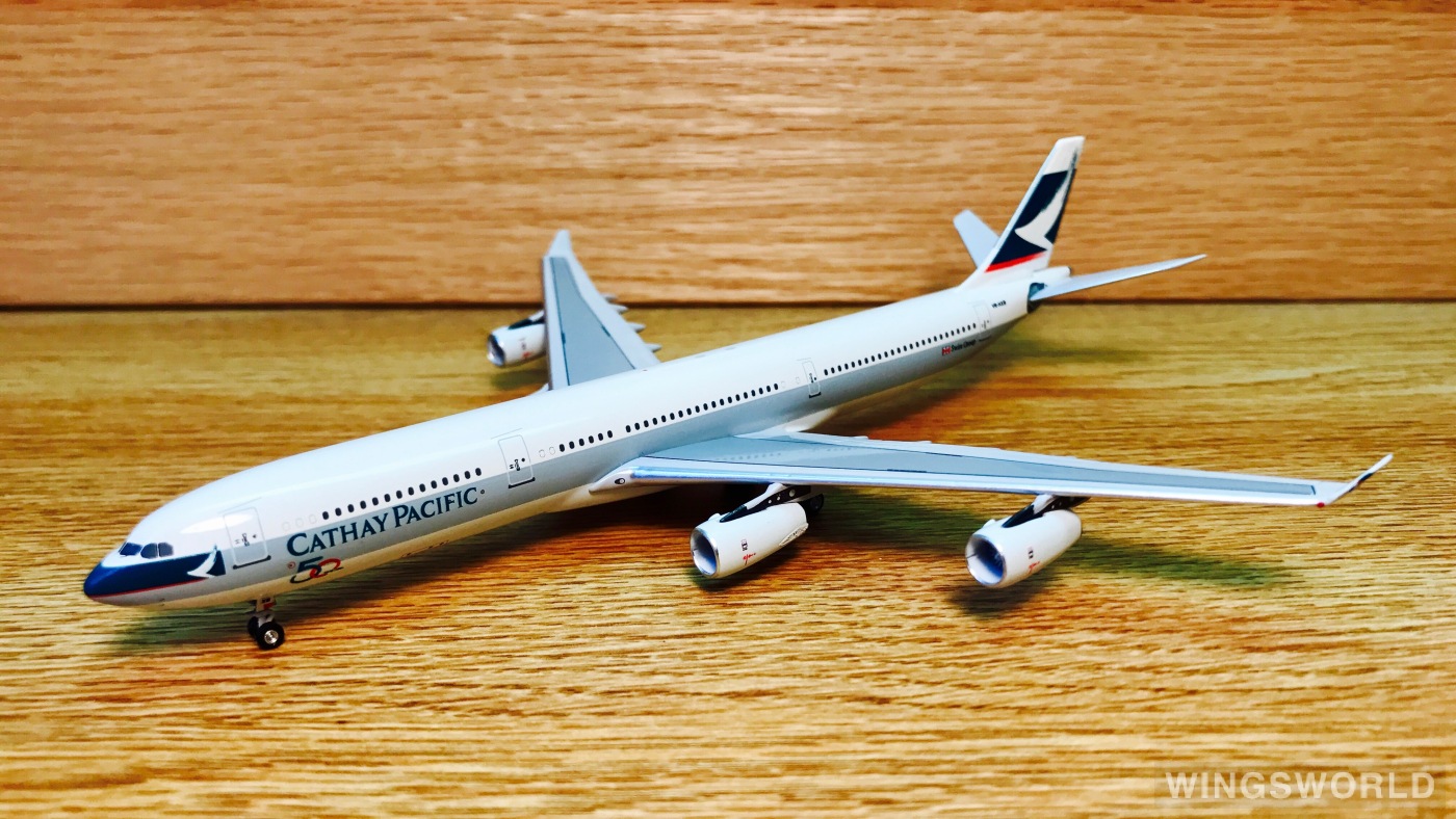 AeroClassics 1:400 ACVRHXB Cathay Pacific 国泰航空 Airbus A340-300 VR-HXB
