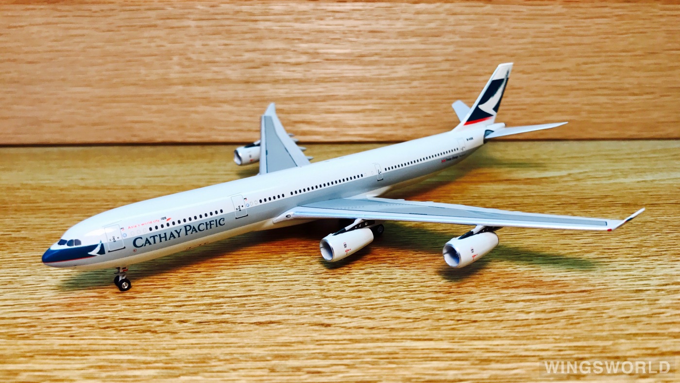 AeroClassics 1:400 ACBHXK Cathay Pacific 国泰航空 Airbus A340-300 B-HXK