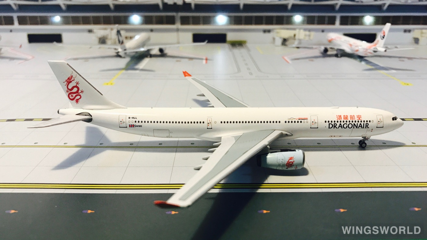 Skywings 1:400 SKY-060 Dragonair 港龙航空 Airbus A330-300 B-HLL