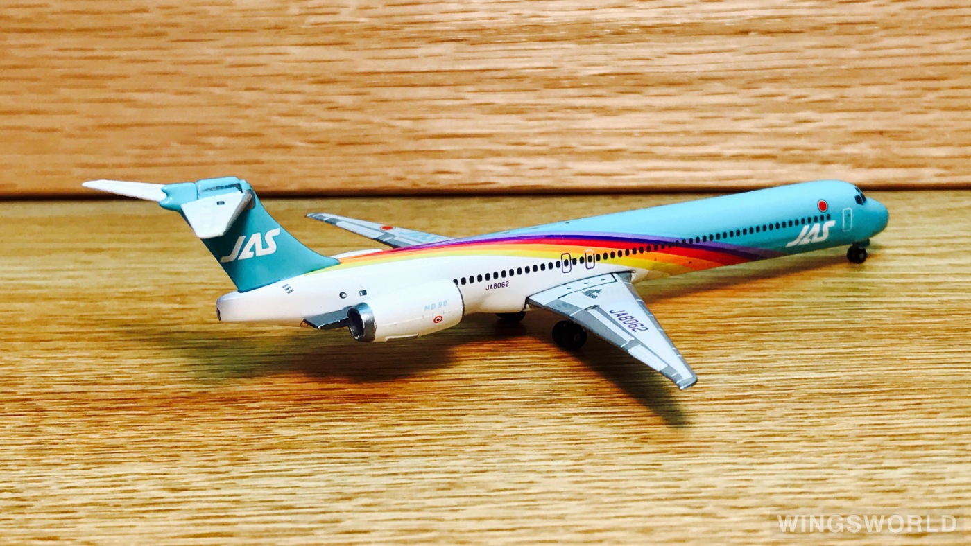 Phoenix 1:400 PH10021 JAS 日本佳速航空 McDonnell Douglas MD-90 JA8062