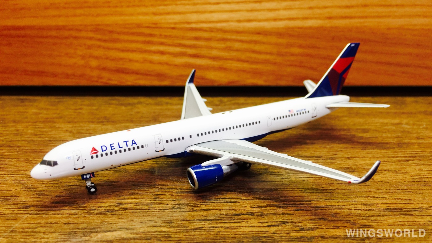 Geminijets 1:400 GJDAL884 Delta Air Lines 达美航空 Boeing 757-200 N703TW