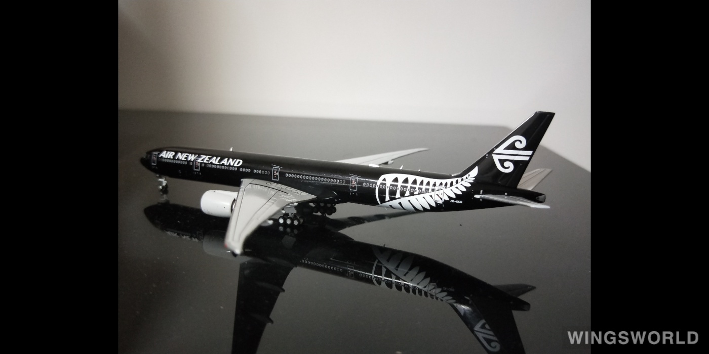 JC Wings 1:400 XX4567 Air New Zealand 新西兰航空 Boeing 777-300 ZK-OKQ