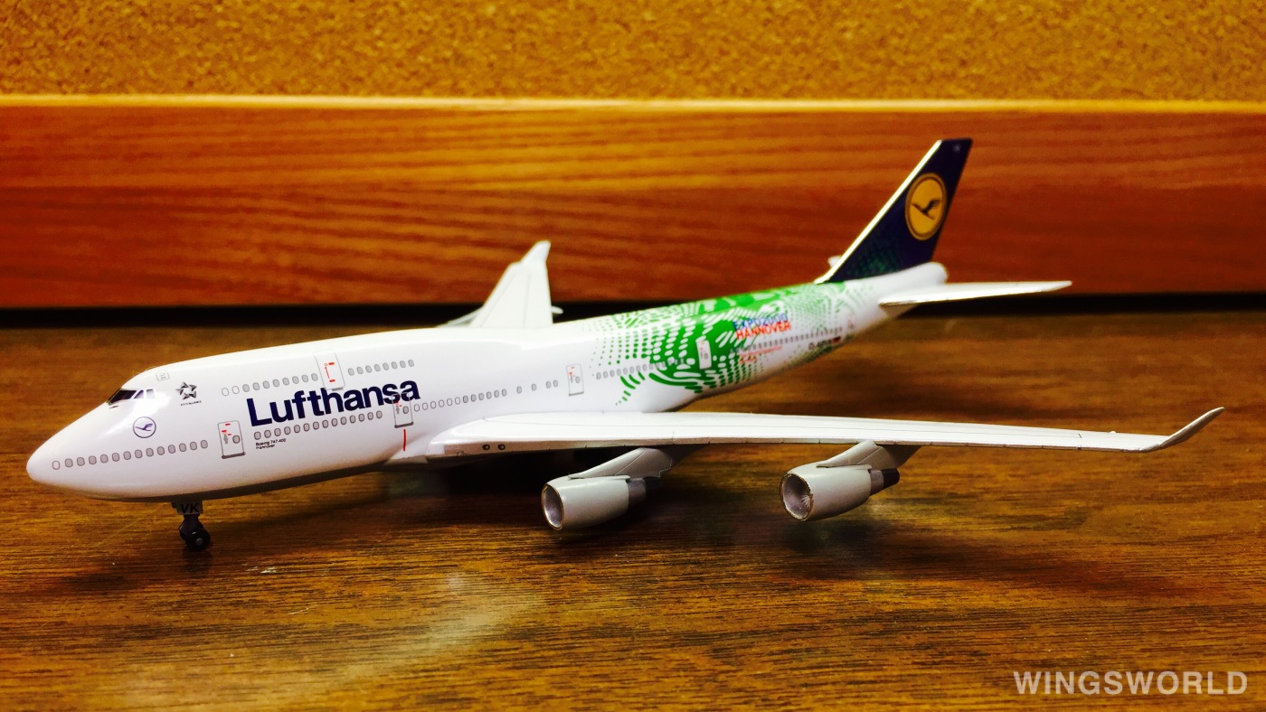 Dragon Models 1:400 55183 Lufthansa 汉莎航空 Boeing 747-400 D-ABVK
