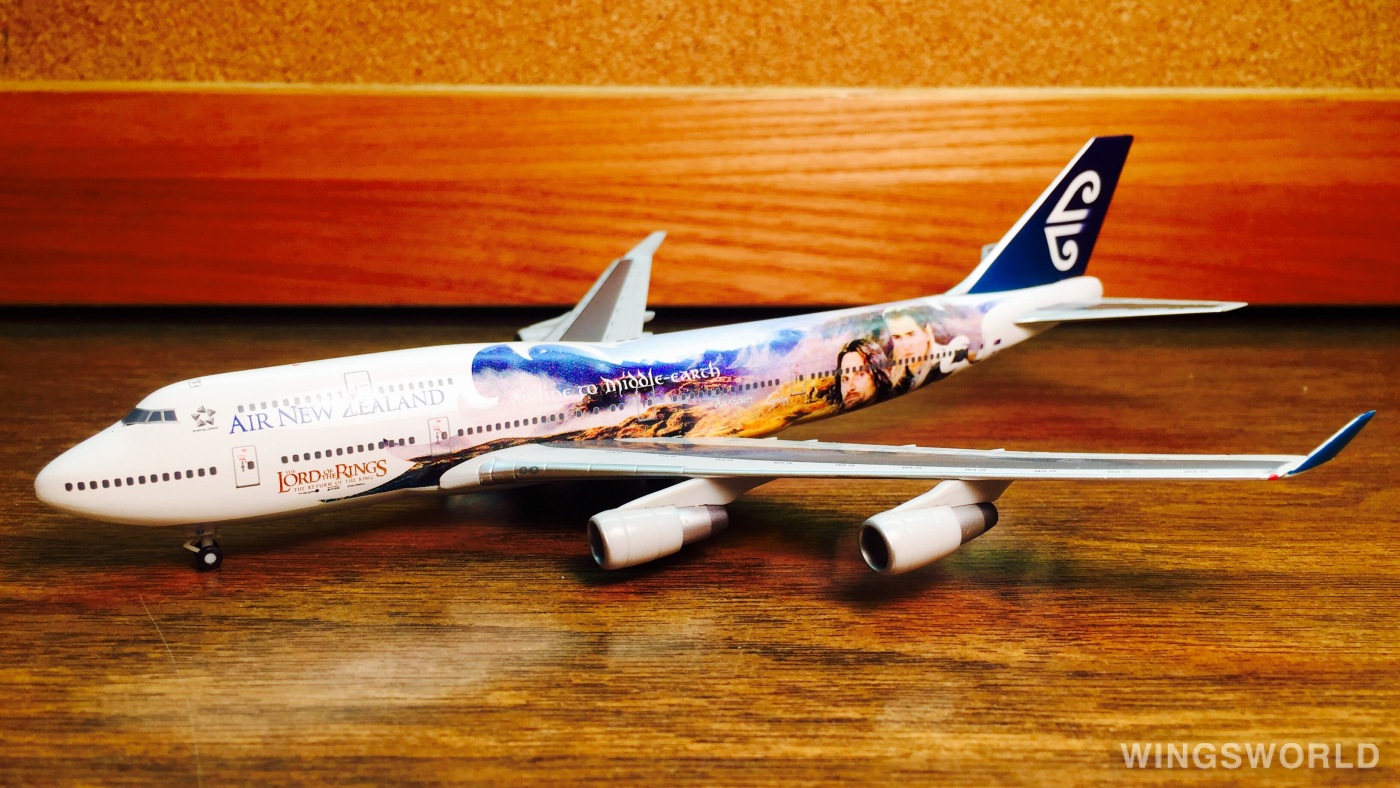 Herpa 1:400 560788 Air New Zealand 新西兰航空 Boeing 747-400 ZK-SUJ