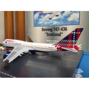 British Airways 英国航空 Boeing 747-400 G-CIVO  GJBAW017 Geminijets 1:400
