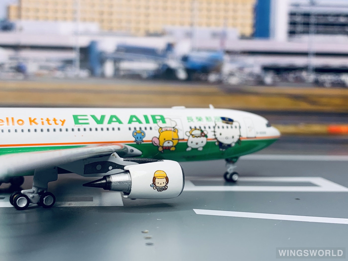 Pandamodel 1:400 PM-B-16309 EVA Air 长荣航空 Airbus A330-200 B-16309
