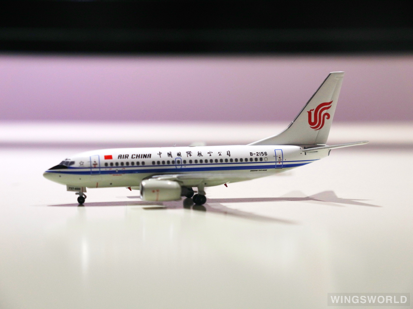 Pandamodel 1:400 PM18021 Air China 中国国际航空 Boeing 737-600 B-2156