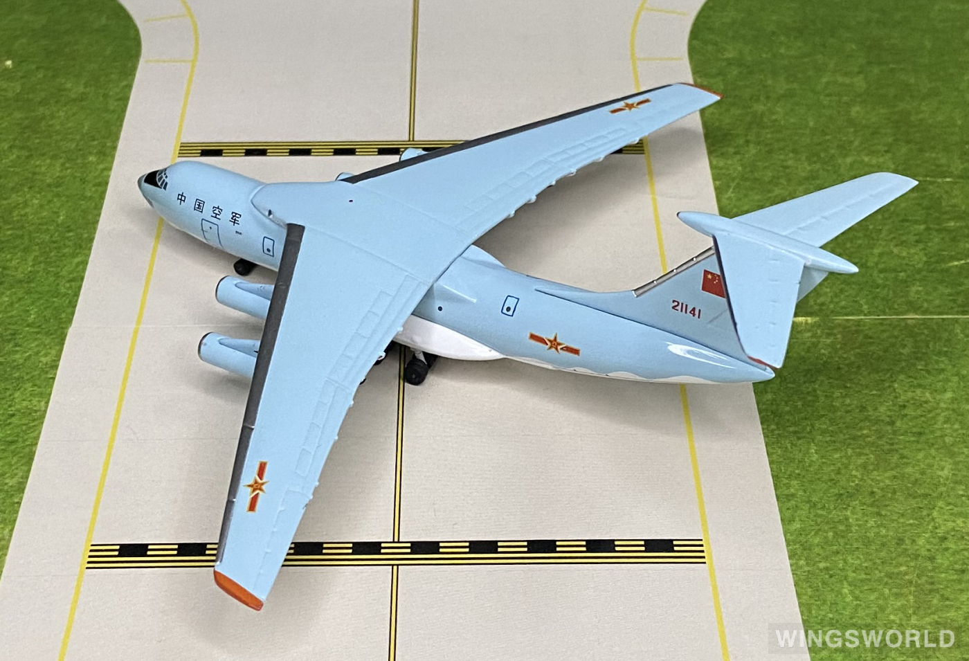 AeroClassics 1:400 AC419766 PLAAF 中国空军 Ilyushin Il-76 21141