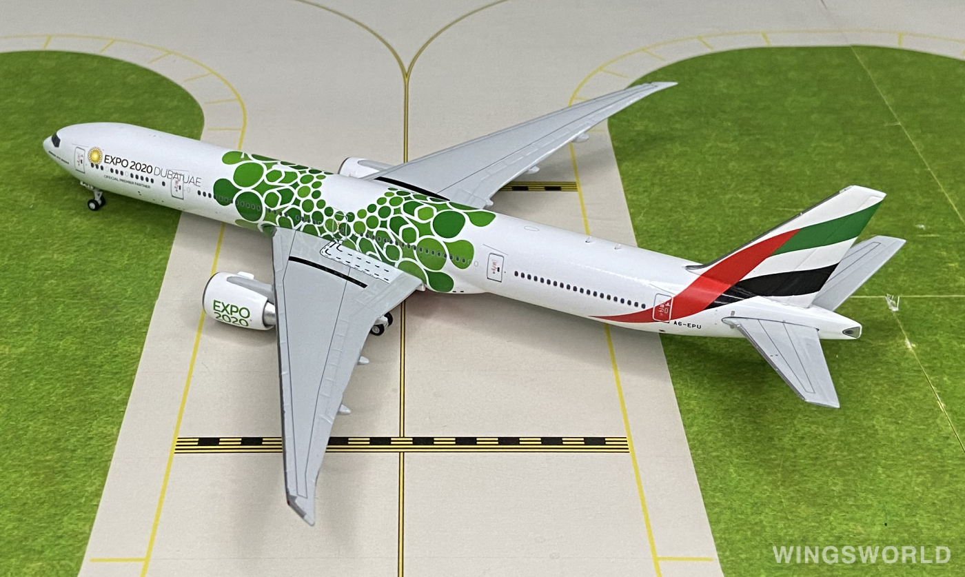 Geminijets 1:400 GJUAE1817 Emirates 阿联酋航空 Boeing 777-300ER A6-EPU