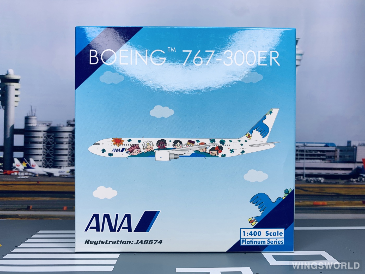 Phoenix 1:400 PH10750 ANA 全日空 Boeing 767-300 JA8674