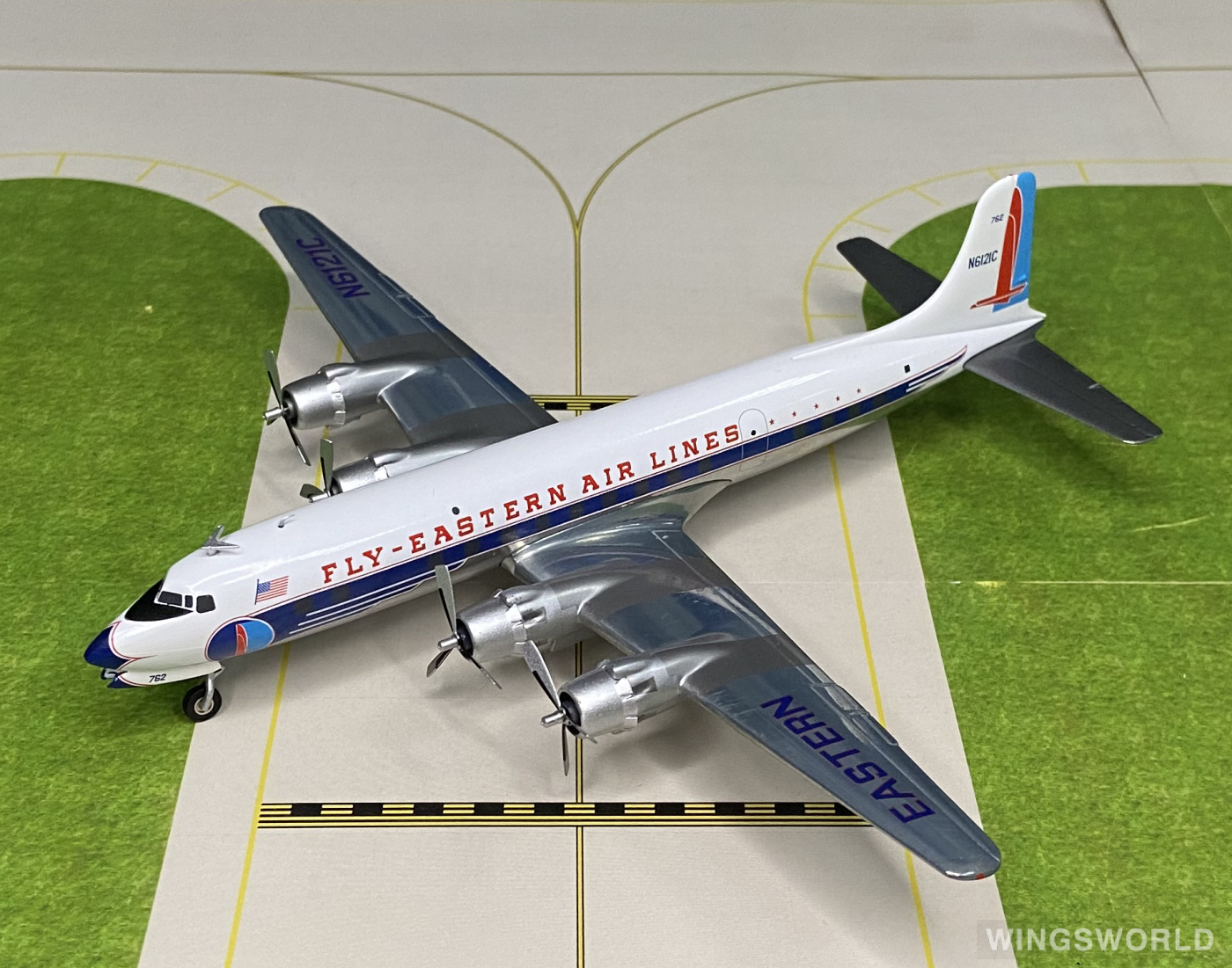 Herpa 1:200 558495 Eastern Air Lines 美国东方航空 Douglas DC-6 N6121C