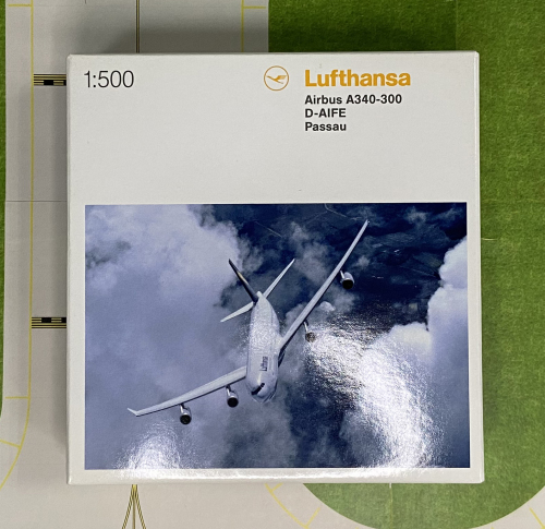 Herpa 1:500 Airbus A340-300 Lufthansa 汉莎航空516549 D-AIFE 的相册