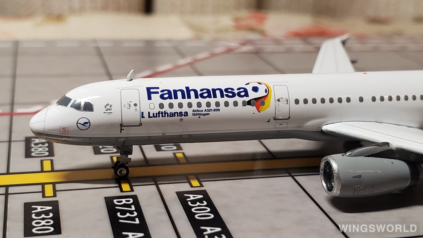 Phoenix 1:400 PH04054 Lufthansa 汉莎航空 Airbus A321 D-AIDG