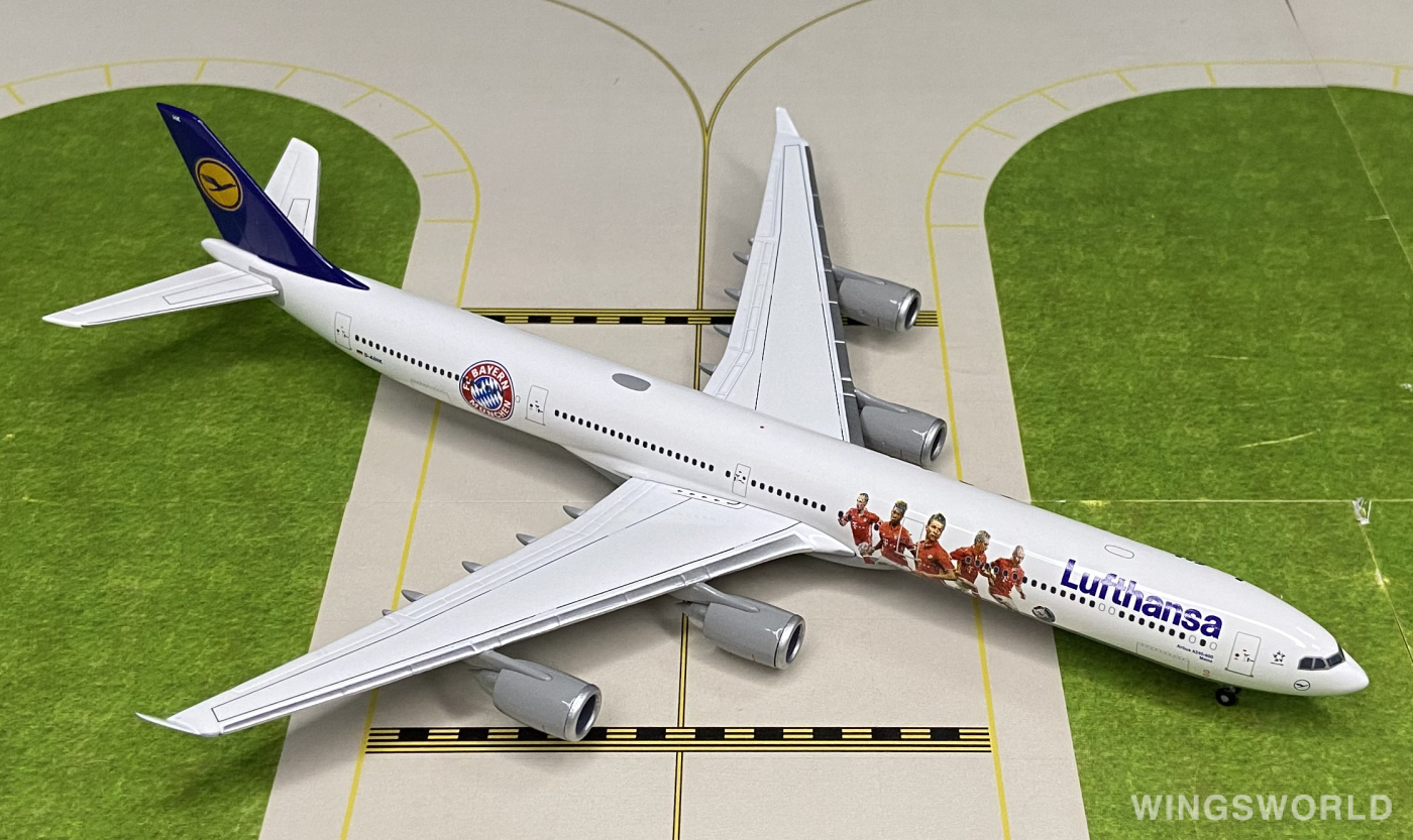 Herpa 1:400 562553 Lufthansa 汉莎航空 Airbus A340-600 D-AIHK