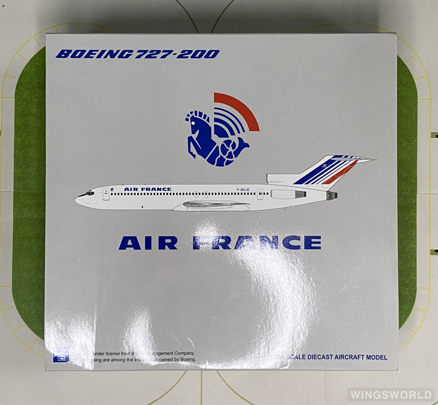 JC Wings 1:200 XX2054 Air France 法国航空 Boeing 727-200 F-BOJE
