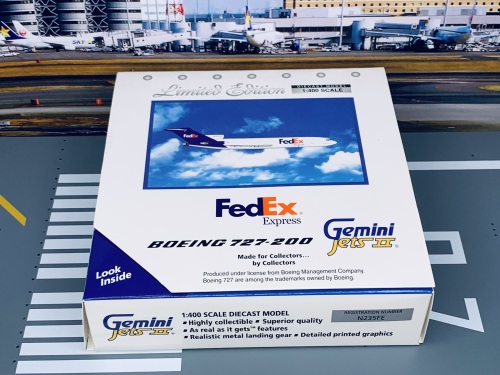 FedEx 联邦快递 Boeing 727-200 N235FE  GJFDX439 Geminijets 1:400