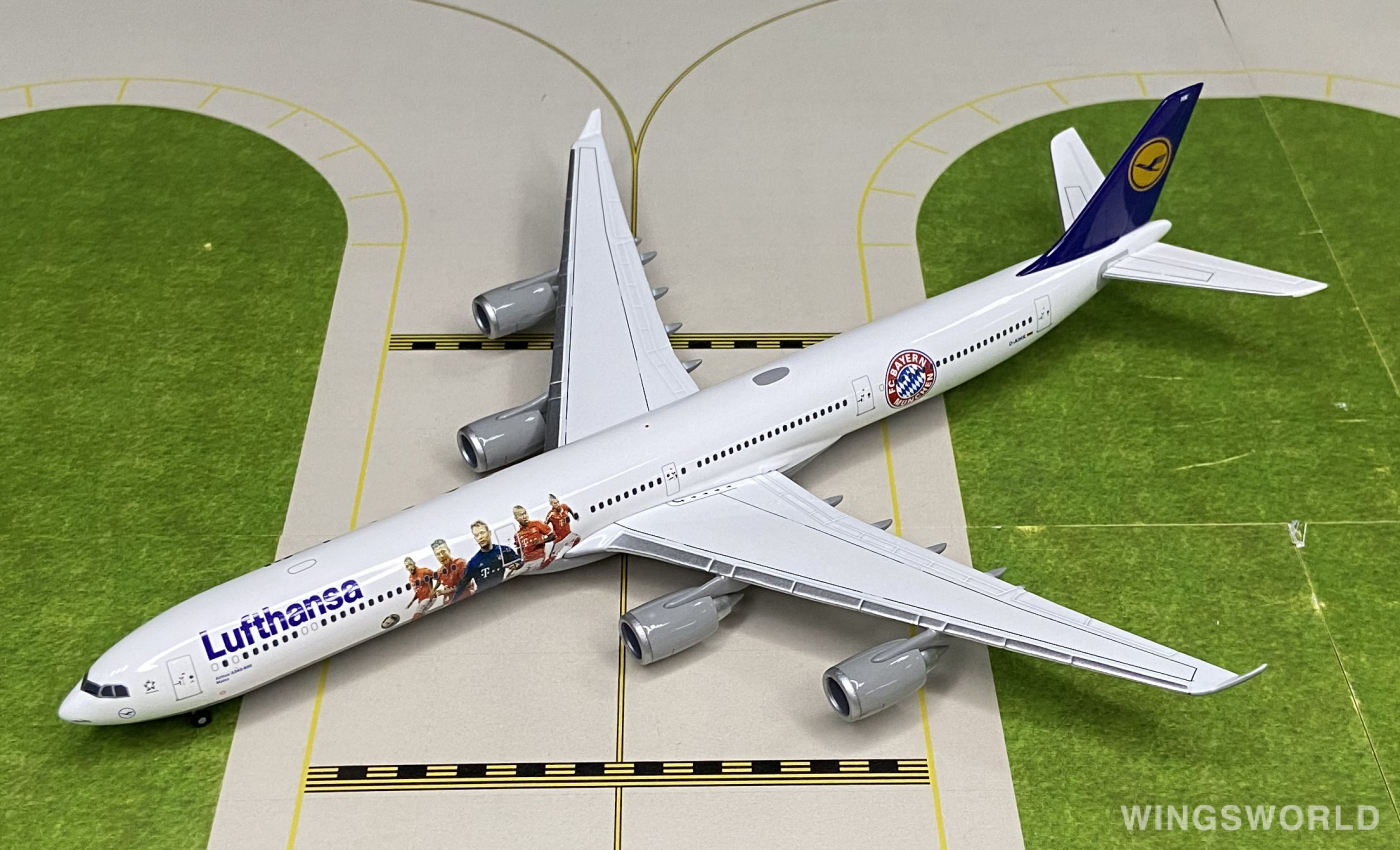 Herpa 1:400 562553 Lufthansa 汉莎航空 Airbus A340-600 D-AIHK