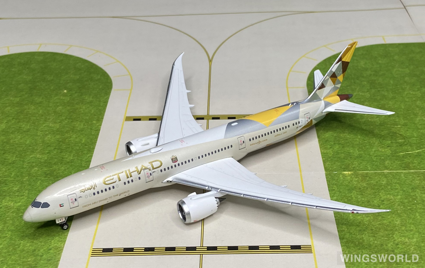 Phoenix 1:400 PH11027 Etihad Airways 阿提哈德航空 Boeing 787-9 A6-BLA