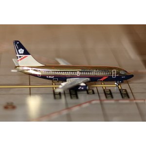 British Airways 英国航空 Boeing 737-200 G-BGJF Landor colors. SMA030804 SMA 1:400