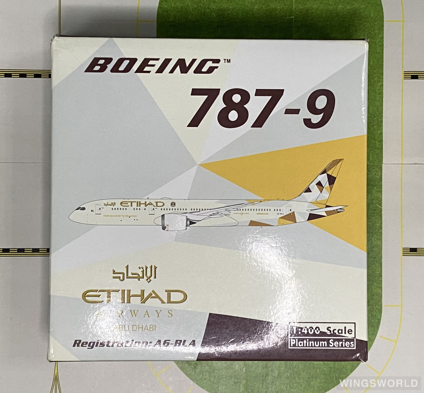 Phoenix 1:400 PH11027 Etihad Airways 阿提哈德航空 Boeing 787-9 A6-BLA