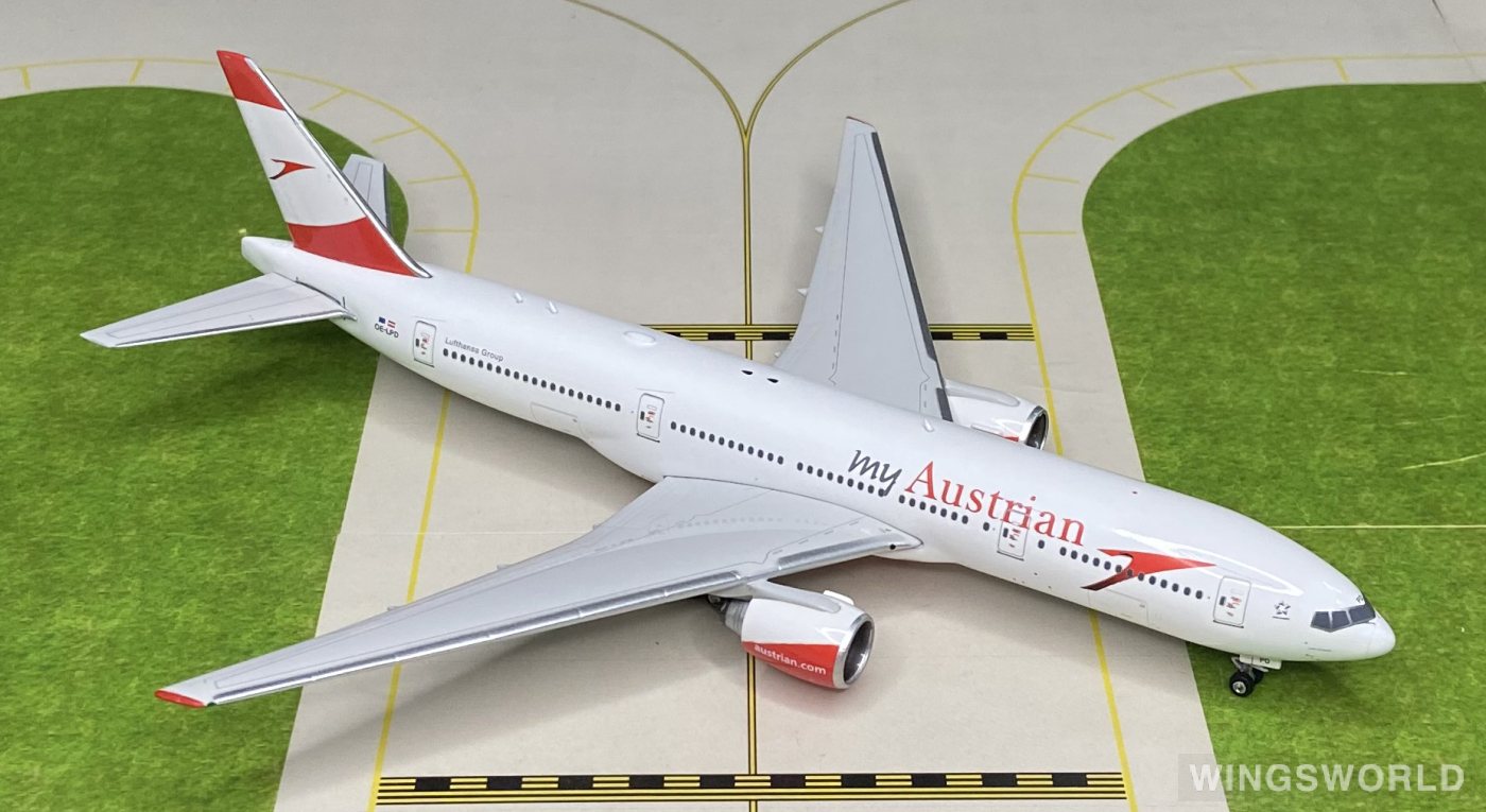 Phoenix 1:400 PH04109 Austrian Airlines 奥地利航空 Boeing 777-200 OE-LPD