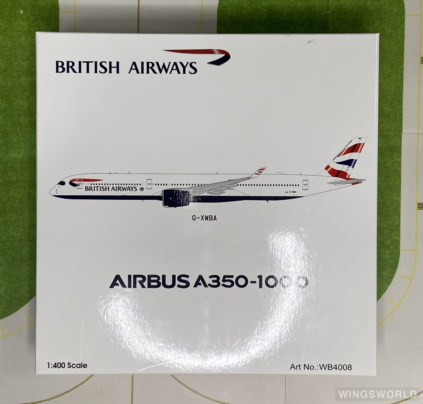 Aviation400 1:400 WB4008 British Airways 英国航空 Airbus A350-1000 G-XWBA