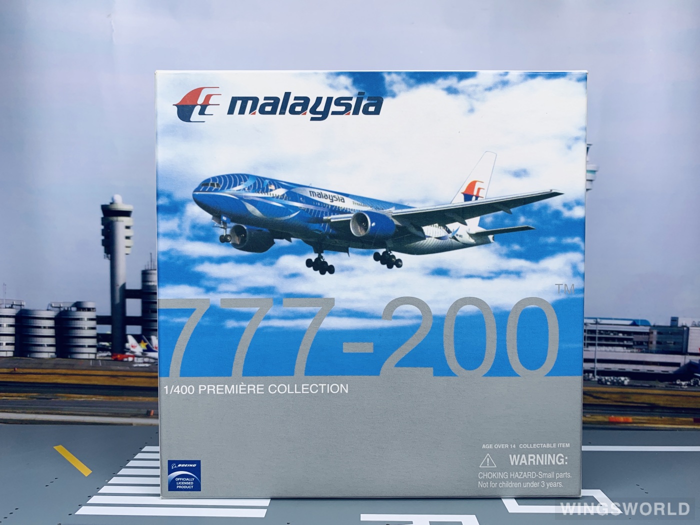 Dragon Models 1:400 55442 Malaysia Airlines 马来西亚航空 Boeing 777-200ER 9M-MRD