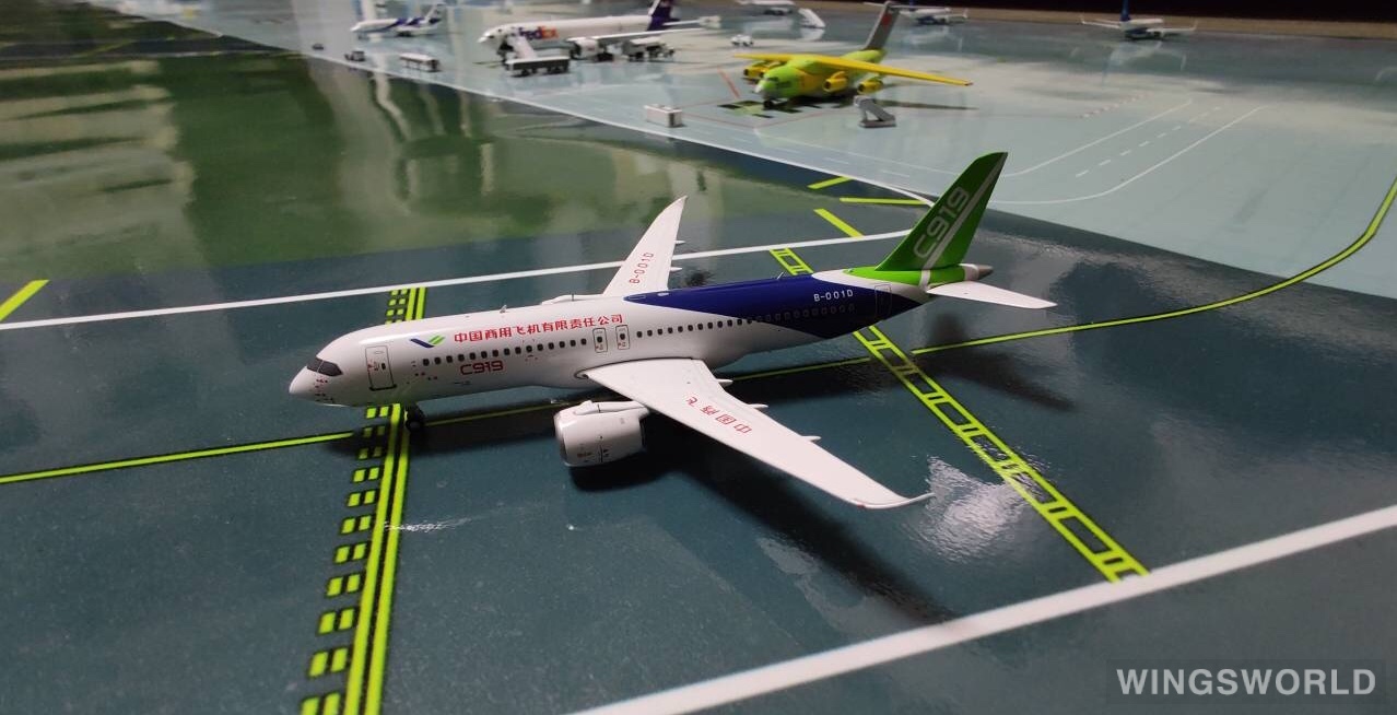 NGmodels 1:400 NG19006 COMAC 中国商飞 Comac C919 B-001D