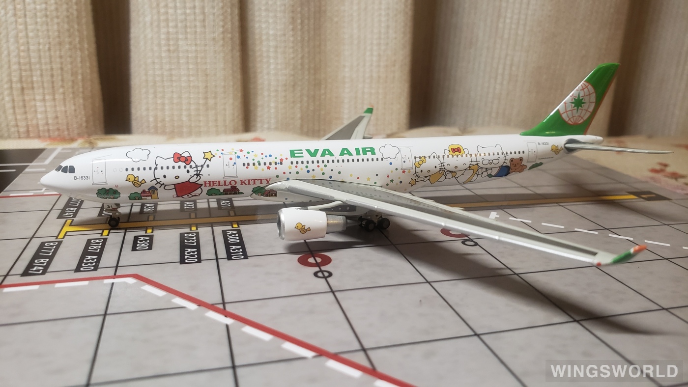 JC Wings 1:400 XX4829 EVA Air 长荣航空 Airbus A330-300 B-16331