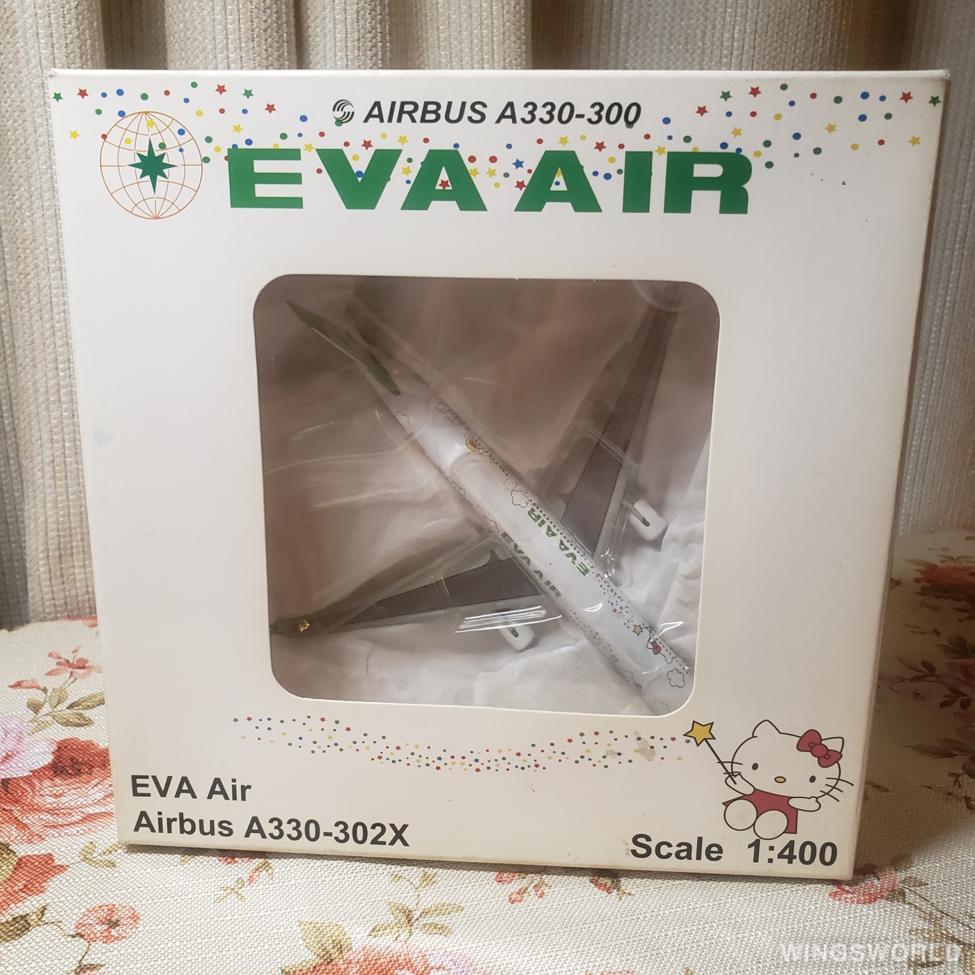JC Wings 1:400 XX4829 EVA Air 长荣航空 Airbus A330-300 B-16331