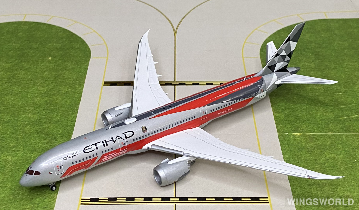 JC Wings 1:400 EW4789002 Etihad Airways 阿提哈德航空 Boeing 787-9 A6-BLV