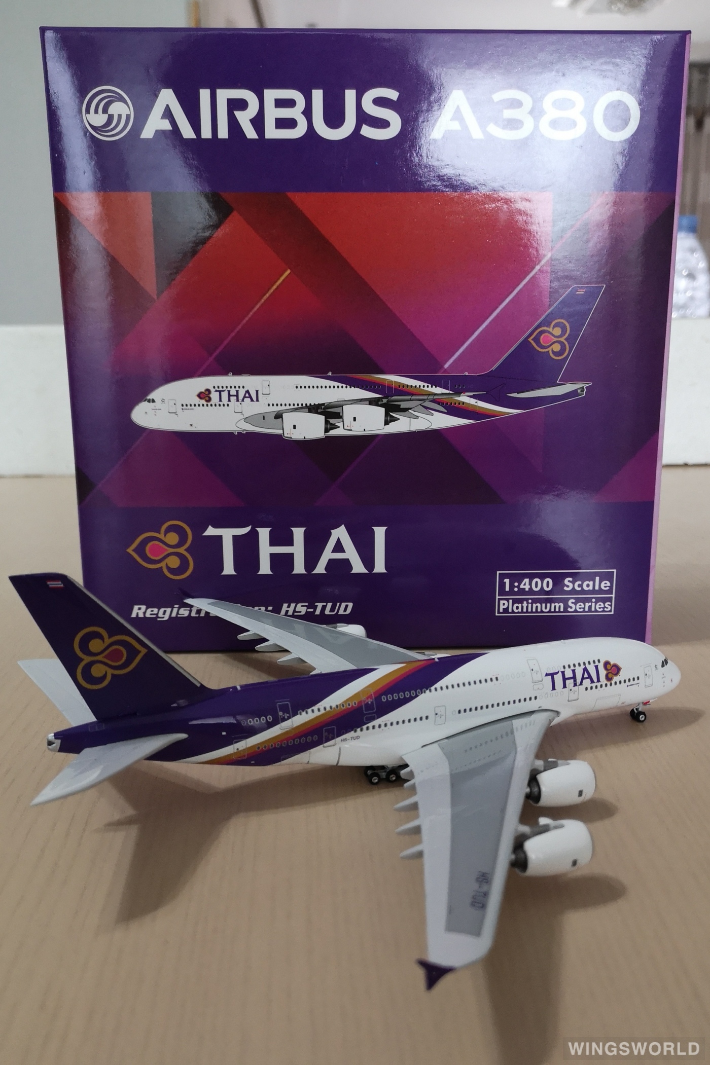 Phoenix 1:400 PH11534 Thai Airways 泰国国际航空 Airbus A380-800 HS-TUD