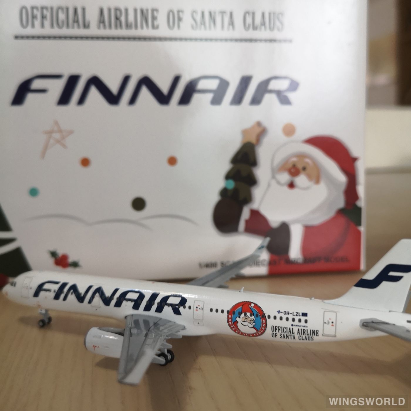 JC Wings 1:400 LH4039 Finnair 芬兰航空 Airbus A321 OH-LZL