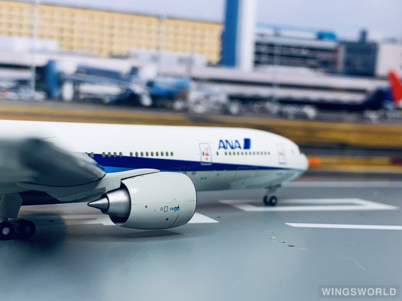 Hogan 1:400 Boeing 777-300ER ANA 全日空NH40027 JA777A 的照片