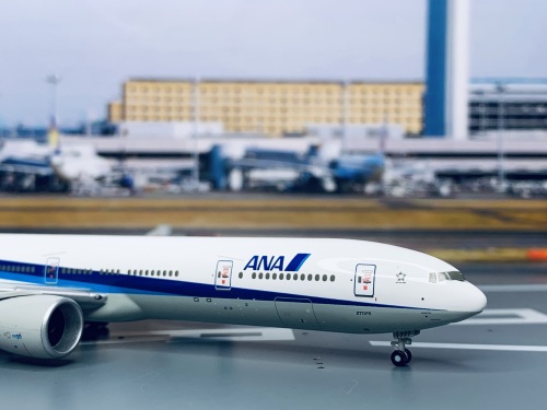 Hogan 1:400 Boeing 777-300ER ANA 全日空NH40027 JA777A 的相册- 飞机