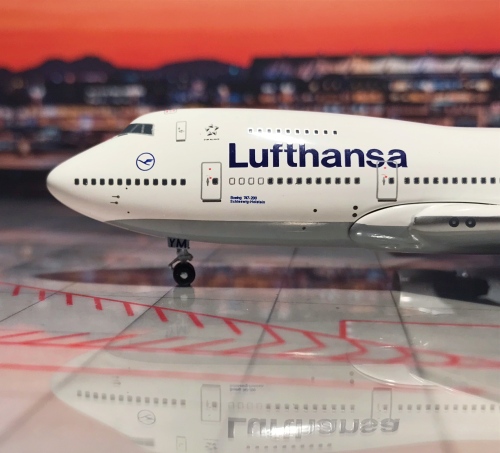 Big Bird 1:400 Boeing 747-200 Lufthansa 汉莎航空BB4-2006-XX