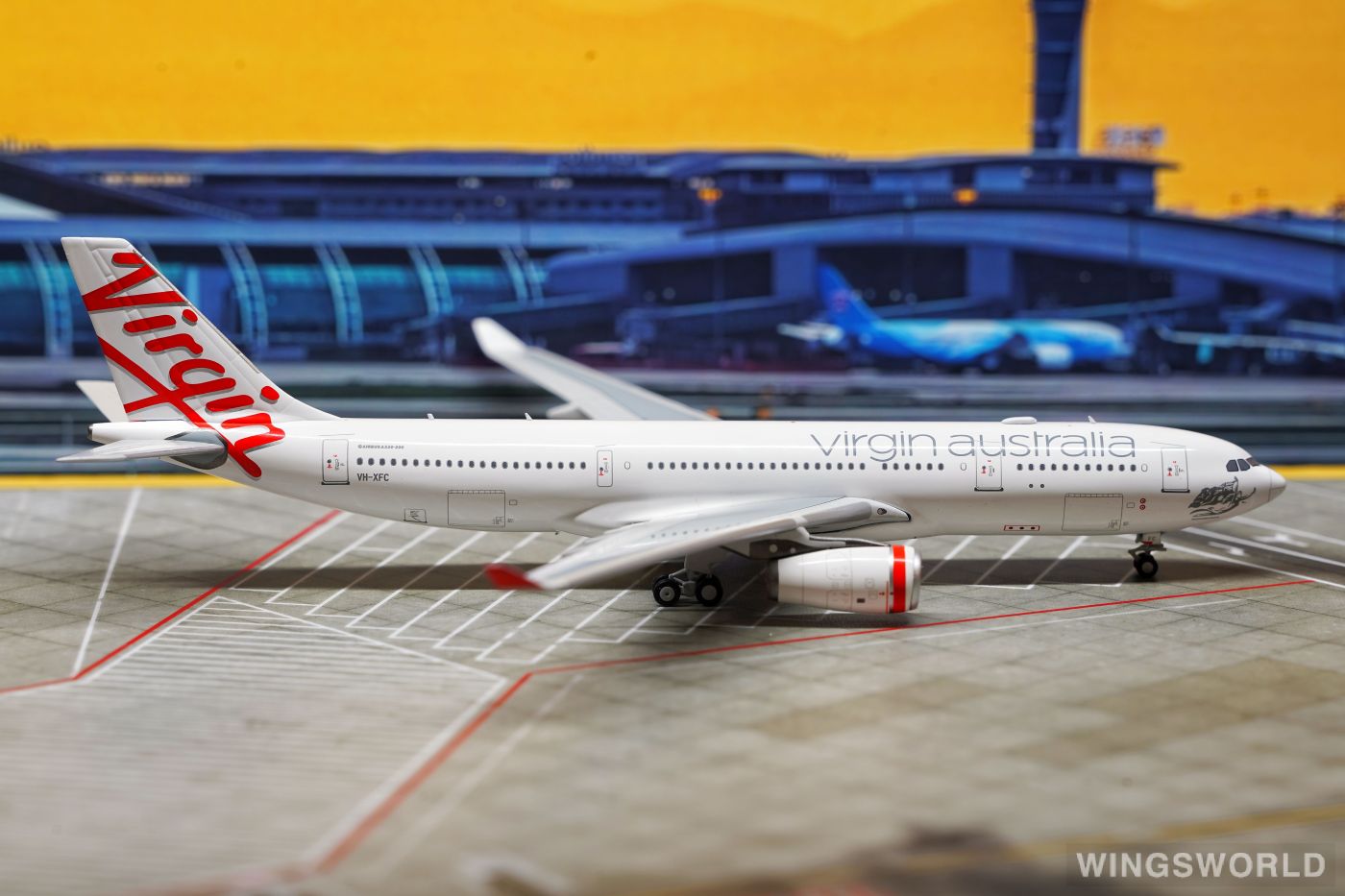 NGmodels 1:400 NG61016 Virgin Australia 维珍澳大利亚航空 Airbus A330-200 VH-XFC